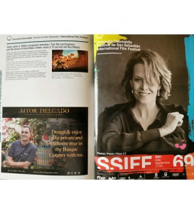 Aitor Delgado Tours in San Sebastian Film Festival 2021