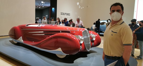 Delahaye Type 165 - Car exhibition at the Guggenheim Museum Bilbao 2022