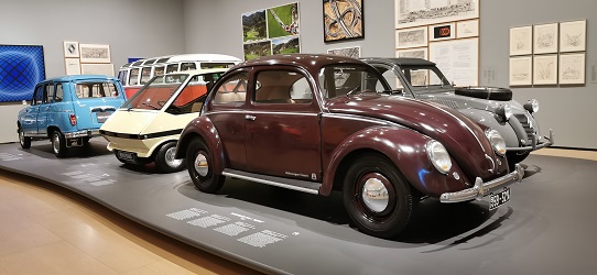 Volkswagen Type 1 Beetle - Car exhibition at the Guggenheim Museum Bilbao 2022