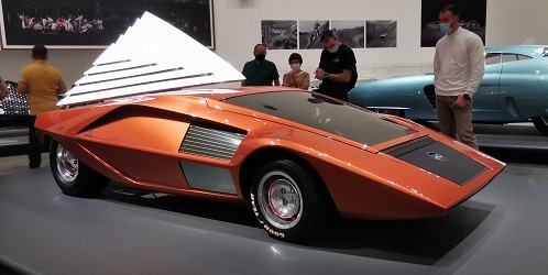 Lancia Stratos Zero - Visionaries room