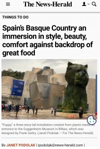 Basque Country by Janet Podolak in The News-Herald