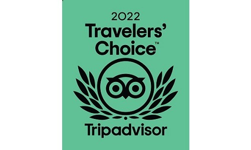 2022 Travellers' Choice by Tripadvisor.