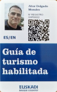 Basque Government Tour Guide Certification - Aitor Delgado