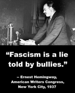 Congreso de Escritores Americanos de junio de 1937 discurso de Hemingway sobre España y Guernica